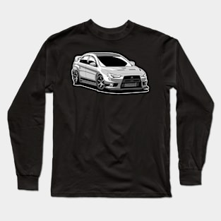 LANCER EVOLUTION EVO X jdm illustration Long Sleeve T-Shirt